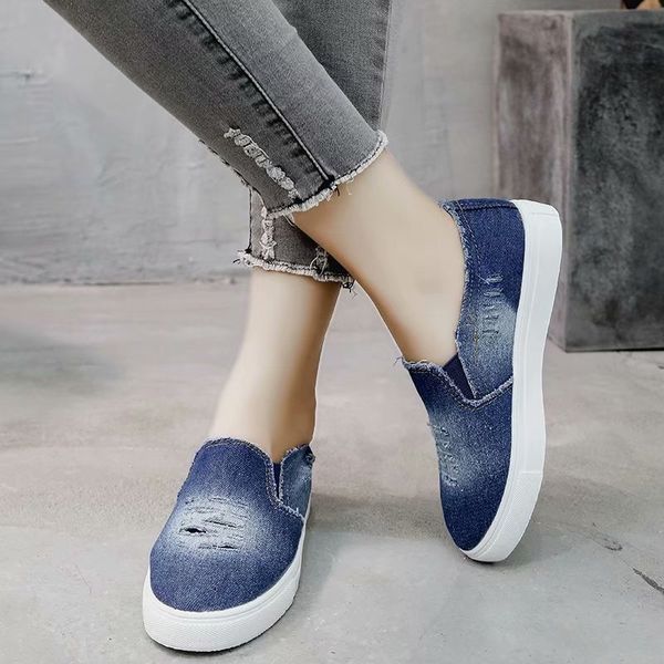 women canvas shoes flat heel round toe slip on jeans flats autumn female casual sneakers single shoes drop shipping, Black
women canvas shoes flat heel round toe slip on jeans flats autumn female casual sneakers single shoes drop shipping, Black
