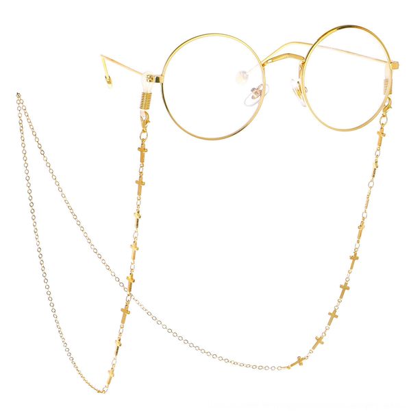 fashion golden cross presbyopic anti fashion chain golden cross chain presbyopic glasses glasses antichain, Blue
fashion golden cross presbyopic anti fashion chain golden cross chain presbyopic glasses glasses antichain, Blue
