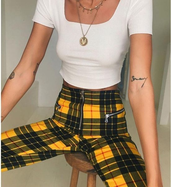 ankle length women high waist elastic harem pants casual chffion ol lady ankle length capris trouser women clothing plaid pencil pants, Black
ankle length women high waist elastic harem pants casual chffion ol lady ankle length capris trouser women clothing plaid pencil pants, Black