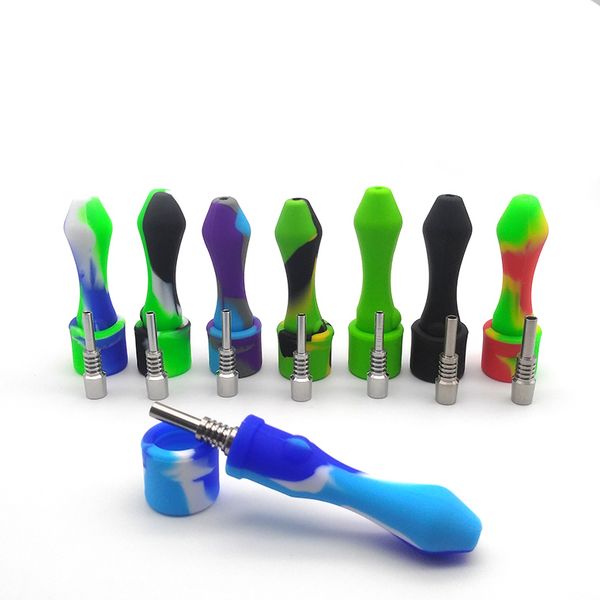 10мм Mini Силикон NC L = 85mm С Stailess Steel Tip Single Use Случайные цвета Портативный кремния Dab Oil Rig розничного продавца
10мм Mini Силикон NC L = 85mm С Stailess Steel Tip Single Use Случайные цвета Портативный кремния Dab Oil Rig розничного продавца