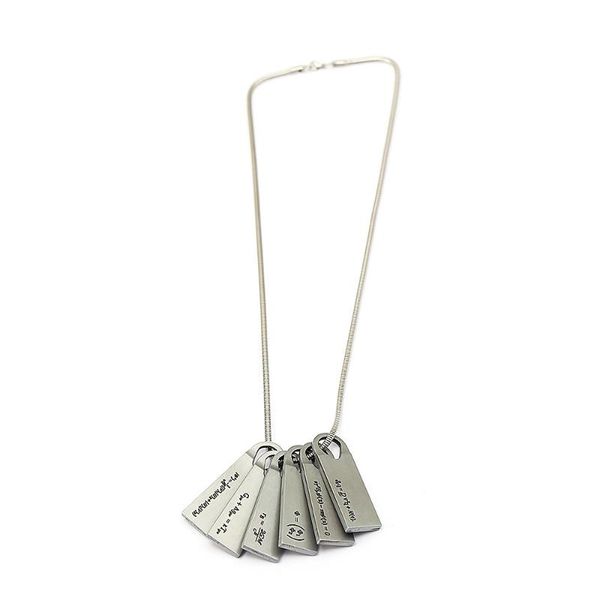 game death stranding necklace men metal norman reedus fomulas pendant necklace long chain choker collares fashion jewelry, Silver
game death stranding necklace men metal norman reedus fomulas pendant necklace long chain choker collares fashion jewelry, Silver