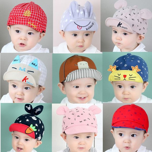 2020 baseball baby cotton baseball cap male and female children's korean style baby cap sun hat, Blue;gray 
2020 baseball baby cotton baseball cap male and female children's korean style baby cap sun hat, Blue;gray