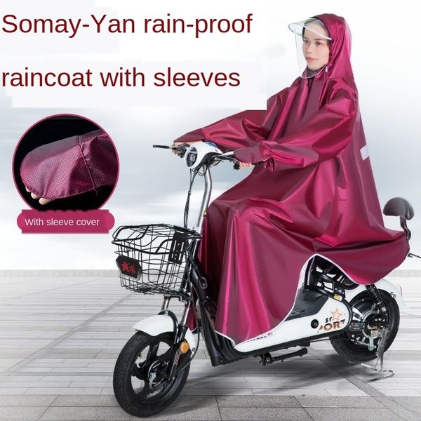 ze31j self-supporting with sleeves motorcycle battery cloak battery electric motorcycle poncho fashion single men's and women's th, Black
ze31j self-supporting with sleeves motorcycle battery cloak battery electric motorcycle poncho fashion single men's and women's th, Black