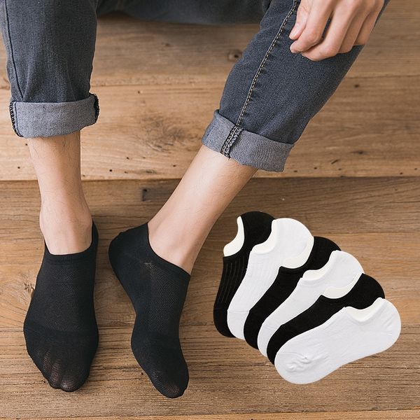 весна и лето мужского черно-белый стиль plain socksstyle street невидимых лодка носков деловых люди лодка носки хлопок, Black
весна и лето мужского черно-белый стиль plain socksstyle street невидимых лодка носков деловых люди лодка носки хлопок, Black