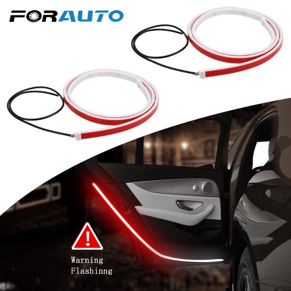 2pcs/set car door opening warning light anti rear-end collision safety car light white red lighting welcome decor lamp strips
2pcs/set car door opening warning light anti rear-end collision safety car light white red lighting welcome decor lamp strips