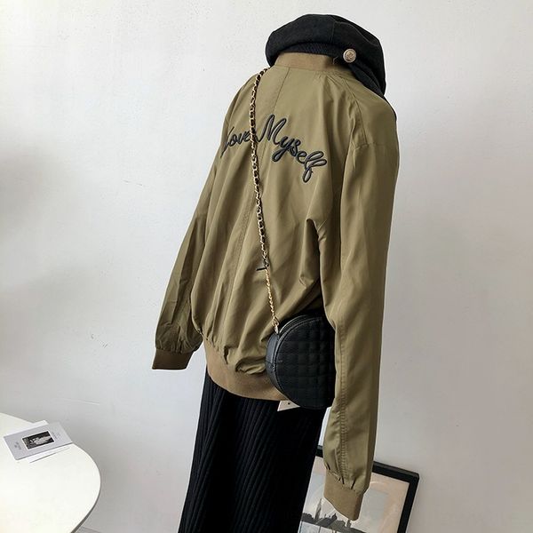 full blue new embroidered letter full blue korean clothing new korean women's clothing embroidered letter jacket jacketwomen's jac, Black
full blue new embroidered letter full blue korean clothing new korean women's clothing embroidered letter jacket jacketwomen's jac, Black