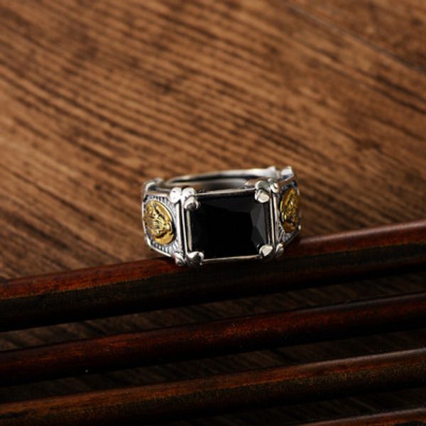 925 sterling silver jewelry virgin mary head retro fashion personality tide open ring
925 sterling silver jewelry virgin mary head retro fashion personality tide open ring
