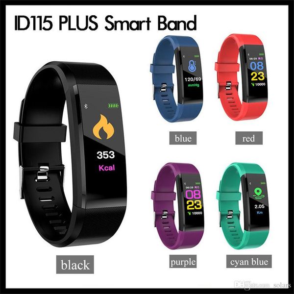 id115 plus smart bracelet fitness tracker smart watch heart rate watchband smart band for apple android cellphones with retail box
id115 plus smart bracelet fitness tracker smart watch heart rate watchband smart band for apple android cellphones with retail box