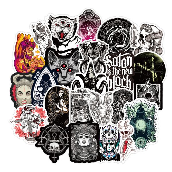 50pcs/set devil dark style small waterproof stickers for graffiti on travel case lapskateboard guitar bike
50pcs/set devil dark style small waterproof stickers for graffiti on travel case lapskateboard guitar bike
