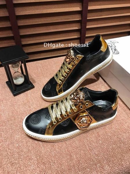 2021-2020x high -end men '; s вышитые алфавит повседневная обувь дышащая кожа классические кроссовки высокомарочным lace -до низкая растеряе, Black
2021-2020x high -end men '; s вышитые алфавит повседневная обувь дышащая кожа классические кроссовки высокомарочным lace -до низкая растеряе, Black