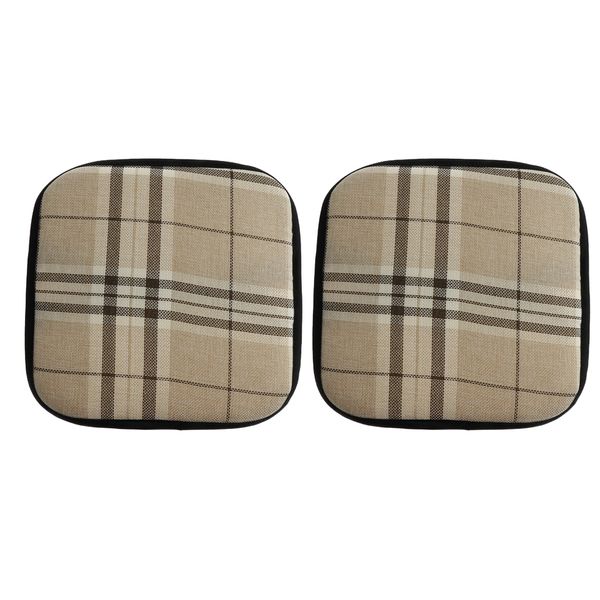 2x comfortable chair seat cushion - 12x12 square thick cotton pads for wooden kitchen, dining, office chair seat - comfort back pain reduce
2x comfortable chair seat cushion - 12x12 square thick cotton pads for wooden kitchen, dining, office chair seat - comfort back pain reduce