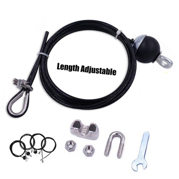 1.4m-3m gym cable wire rope heavy duty steel home gym cable fitness pulley accessories arm biceps strength trainning equipment
1.4m-3m gym cable wire rope heavy duty steel home gym cable fitness pulley accessories arm biceps strength trainning equipment