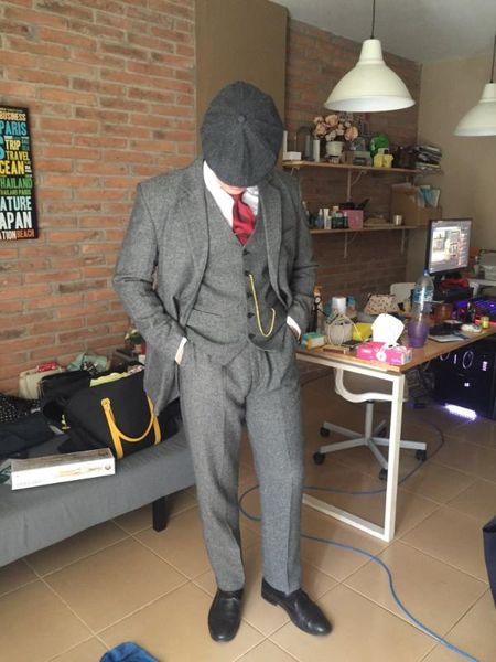 mens herringbone suits 3 piece groom wool wedding formal tuxedo business tailormade tuxedos blazer & pants & vest for wedding, White;black
mens herringbone suits 3 piece groom wool wedding formal tuxedo business tailormade tuxedos blazer & pants & vest for wedding, White;black