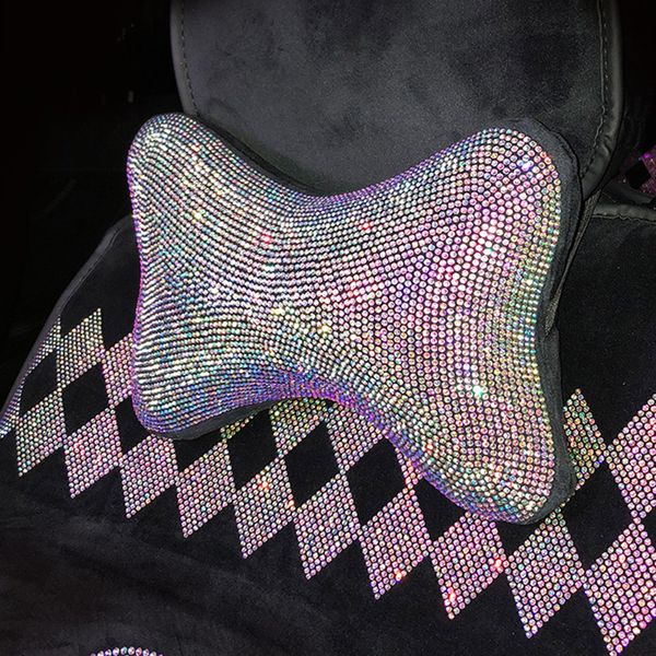 colorful rhinestone crystal car neck pillows waist support diamond auto headrest pillow bling auto interior accessories
colorful rhinestone crystal car neck pillows waist support diamond auto headrest pillow bling auto interior accessories
