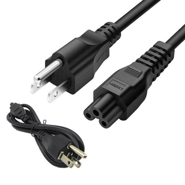 5ft standard lappower cord (nema 5-15p to iec 320 c5) - 3 prong replacement notebook power cable - 250v, 2.5a, 18awg 3*0.75
5ft standard lappower cord (nema 5-15p to iec 320 c5) - 3 prong replacement notebook power cable - 250v, 2.5a, 18awg 3*0.75