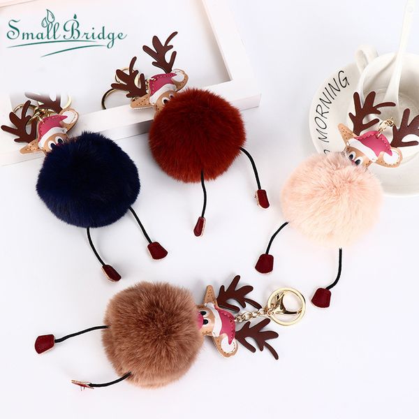 creative christmas reindeer keychains for women gift claus hair ball key cute trinket pendant, Silver
creative christmas reindeer keychains for women gift claus hair ball key cute trinket pendant, Silver