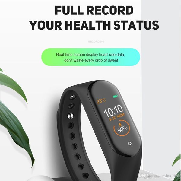 m4 smart band fitness tracker watch sport bracelet heart rate smart watch 0.96 inch smartband monitor health wristband
m4 smart band fitness tracker watch sport bracelet heart rate smart watch 0.96 inch smartband monitor health wristband