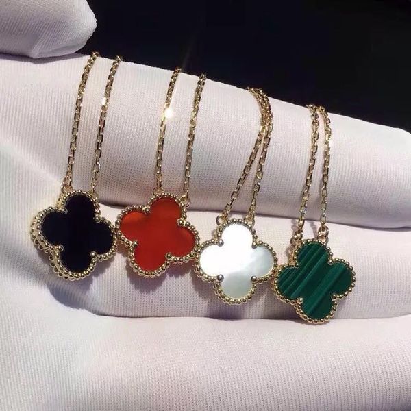 clover 925 sterling silver necklace female white mother of pearl necklace black onyx pendant temperament simple clavicle chain
clover 925 sterling silver necklace female white mother of pearl necklace black onyx pendant temperament simple clavicle chain