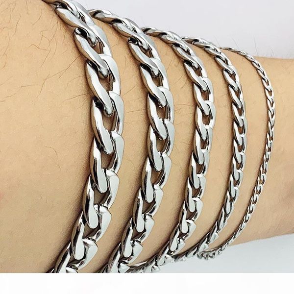 man curb cuban link chain bracelet stainless steel mens womens bracelets amya jewelry for men women, Black
man curb cuban link chain bracelet stainless steel mens womens bracelets amya jewelry for men women, Black