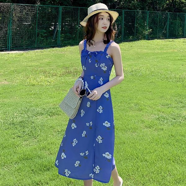 seaside holiday women's summer 2020 new purple floral suspender skirt dress dress daisy mid-length split suspender skirt, Black;gray
seaside holiday women's summer 2020 new purple floral suspender skirt dress dress daisy mid-length split suspender skirt, Black;gray