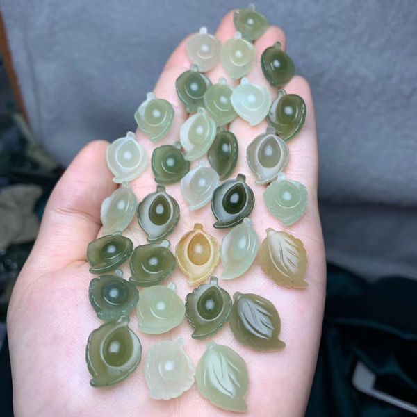 1zfyi natural hetian jade qinghai material diy accessory pendant maple leaf accessories beautiful and clean colorno crackswarm and delicate, Silver
1zfyi natural hetian jade qinghai material diy accessory pendant maple leaf accessories beautiful and clean colorno crackswarm and delicate, Silver