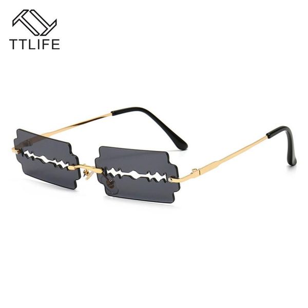 ttlife steampunk sunglasses women vintage rimless sunglasses men small frames retro brand designer glasses eyewear, White;black
ttlife steampunk sunglasses women vintage rimless sunglasses men small frames retro brand designer glasses eyewear, White;black