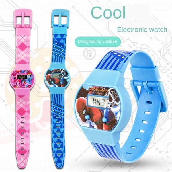 new korean style children's and electronic girls' electronic watch children's cartoon watch candy play small gift pattern, Blue
new korean style children's and electronic girls' electronic watch children's cartoon watch candy play small gift pattern, Blue