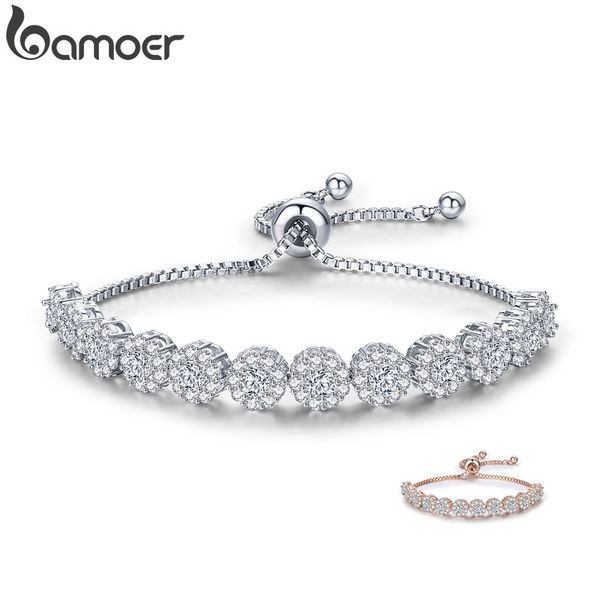 bamoer classic new round cubic zircon silver color elegant women tennis bracelets for women fashion bracelet jewelry yib041, Black
bamoer classic new round cubic zircon silver color elegant women tennis bracelets for women fashion bracelet jewelry yib041, Black