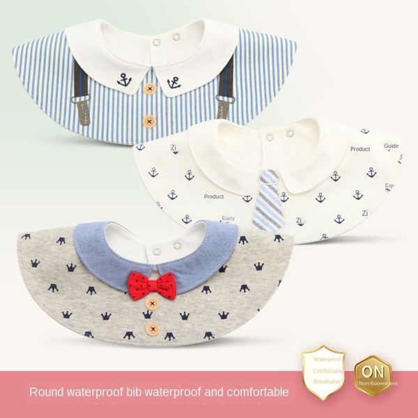 h4qnt pure cotton waterproof round children's saliva towel baby saliva towel butterfly small bow tie bib 360 degree gentleman shape bab
h4qnt pure cotton waterproof round children's saliva towel baby saliva towel butterfly small bow tie bib 360 degree gentleman shape bab