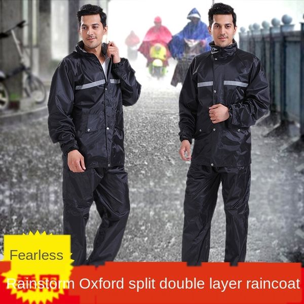 73y5y suit battery pants suitcoat and rain pants suit men's split riding women's battery car thickened whole body explosion-proof, Black
73y5y suit battery pants suitcoat and rain pants suit men's split riding women's battery car thickened whole body explosion-proof, Black