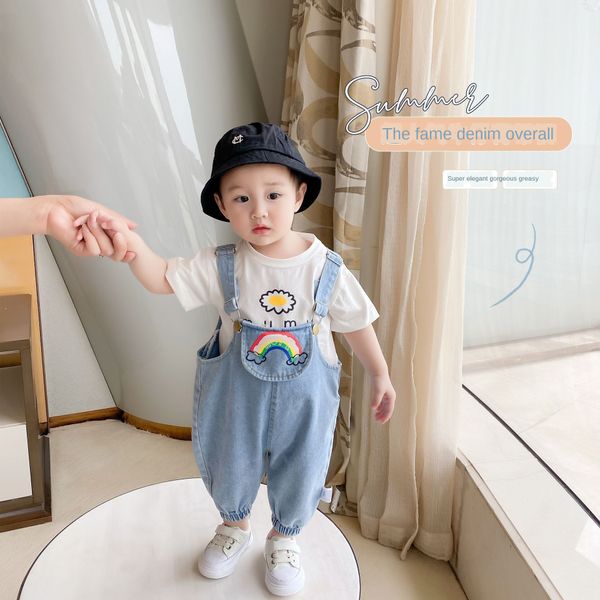 0-3 years old baby belt 2020 new girl casual pants and jeans rainbow jeans western thin soft casual pants, Blue
0-3 years old baby belt 2020 new girl casual pants and jeans rainbow jeans western thin soft casual pants, Blue
