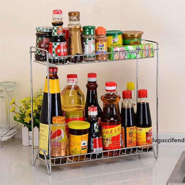 double layers rack metal kitchen organizer seasoning jar storage shelf for supplies accessories lz0321
double layers rack metal kitchen organizer seasoning jar storage shelf for supplies accessories lz0321