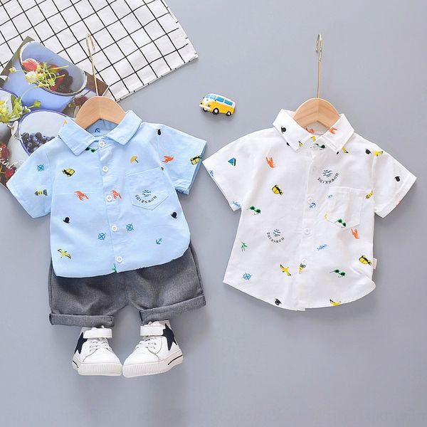 2020 new boy baby cartoon children's t- children's clothing pattern single-breasted lapel short-sleeved shirt t-shirt casual suit
2020 new boy baby cartoon children's t- children's clothing pattern single-breasted lapel short-sleeved shirt t-shirt casual suit