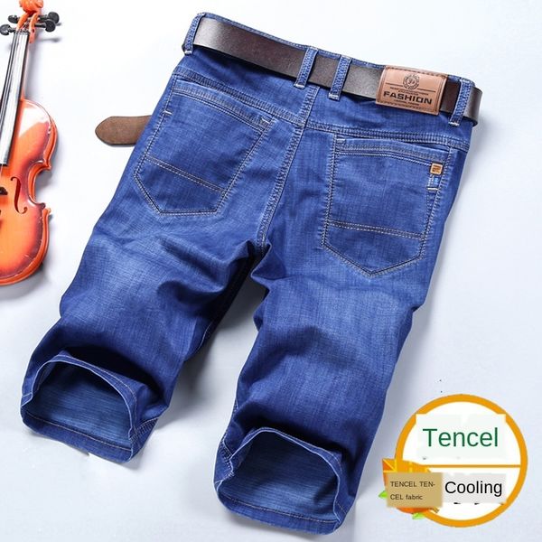 s65f0 ultra-thin stretch denim elastic shorts cotton shortsshorts men's five-point casual pants loose straight breeches business mercer, Blue
s65f0 ultra-thin stretch denim elastic shorts cotton shortsshorts men's five-point casual pants loose straight breeches business mercer, Blue