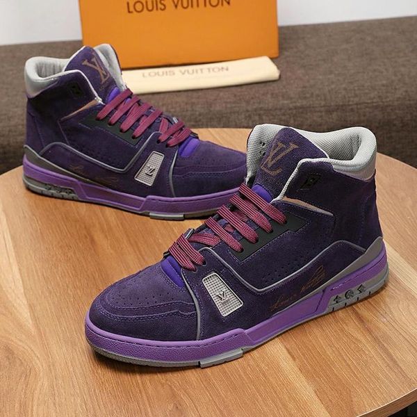 luxury mens shoes fashion boots lace -up with box breathable trainer sneaker mid -mens shoes fashion type bottes hommes fast ship luxury, Black
luxury mens shoes fashion boots lace -up with box breathable trainer sneaker mid -mens shoes fashion type bottes hommes fast ship luxury, Black