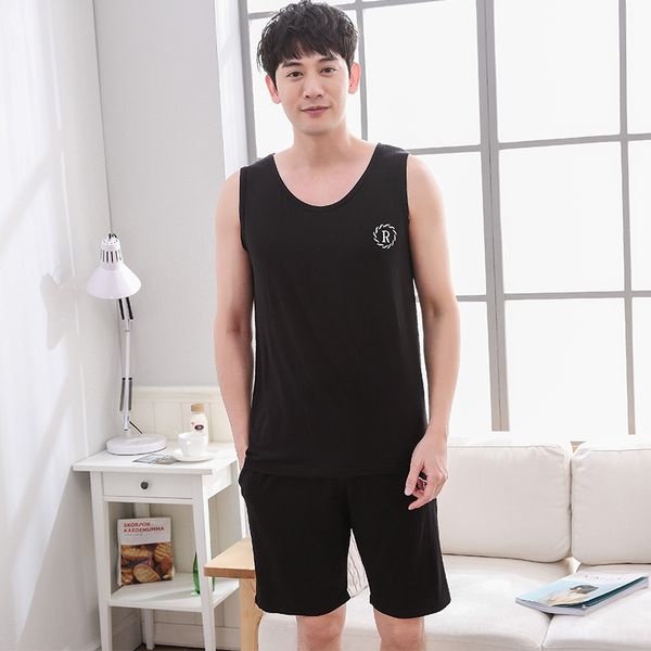 outdoor men's summer vest vest pajamaspajamas pajamas thin modal casual loose men's home wear plus size suit, Black;brown
outdoor men's summer vest vest pajamaspajamas pajamas thin modal casual loose men's home wear plus size suit, Black;brown