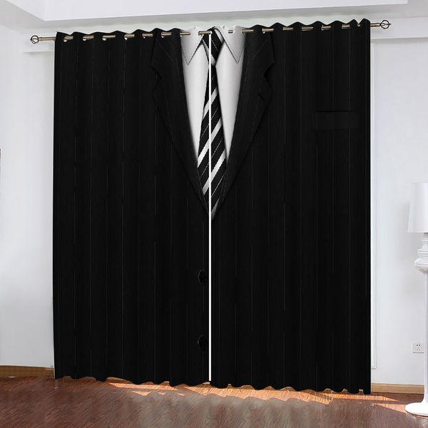 curtains decoration european 3d curtains for living room blackout shirt suit tie black and white custom 3d curtain fabric
curtains decoration european 3d curtains for living room blackout shirt suit tie black and white custom 3d curtain fabric