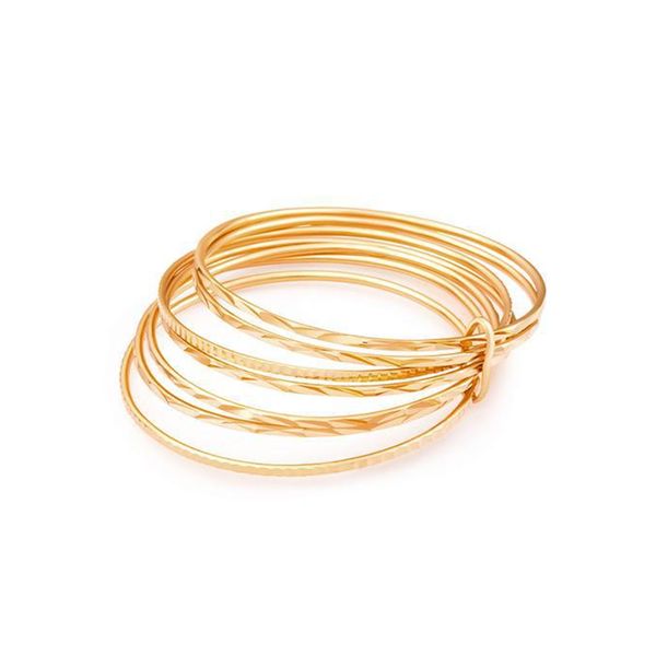 new fashion bride bracelets jewelry yellow gold plated circle bangle bracelets for girls women for party wedding, Black
new fashion bride bracelets jewelry yellow gold plated circle bangle bracelets for girls women for party wedding, Black