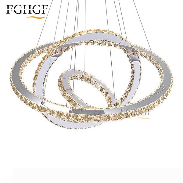 modern chrome chandelier crystals diamond ring led lamp stainless steel hanging light fixtures adjustable cristal led lustre
modern chrome chandelier crystals diamond ring led lamp stainless steel hanging light fixtures adjustable cristal led lustre