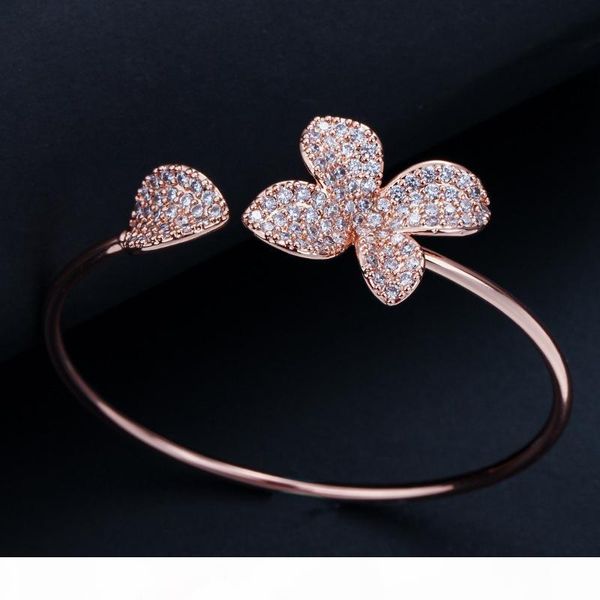 wholesale fashion flower open cuff bracelets for women girl zircon crystal wedding engagement adjustable jewelry bracelet bangle, Golden;silver
wholesale fashion flower open cuff bracelets for women girl zircon crystal wedding engagement adjustable jewelry bracelet bangle, Golden;silver