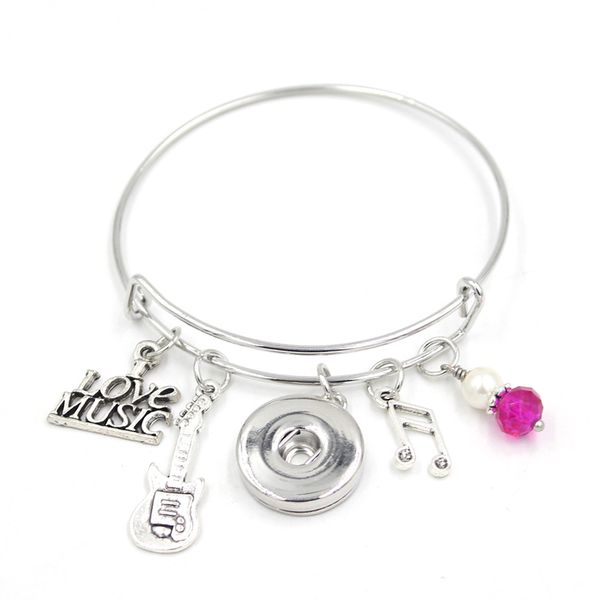 18mm snap bracelets snap jewelry dj music note guitar piano charm bracelet adjustable wire bangle bracelets for women pulsera, Golden;silver
18mm snap bracelets snap jewelry dj music note guitar piano charm bracelet adjustable wire bangle bracelets for women pulsera, Golden;silver