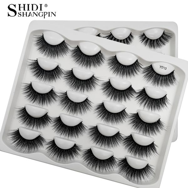 false eyelashes 10 pairs 8-25mm fake faux 3d mink lashes natural dramatic volume eyelash extension
false eyelashes 10 pairs 8-25mm fake faux 3d mink lashes natural dramatic volume eyelash extension