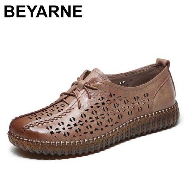 beyarne2020 new women flat shoes woman fashion genuine leather shoes women soft-sole non-slip hole breathable mom, Black
beyarne2020 new women flat shoes woman fashion genuine leather shoes women soft-sole non-slip hole breathable mom, Black