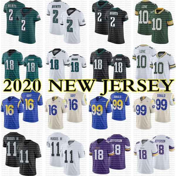 2020 new jerseys 2 jalen hurts 11 henry ruggs iii 18 jalen reagor 99 aaron donald 18 justin jefferson jersey, Black;red
2020 new jerseys 2 jalen hurts 11 henry ruggs iii 18 jalen reagor 99 aaron donald 18 justin jefferson jersey, Black;red