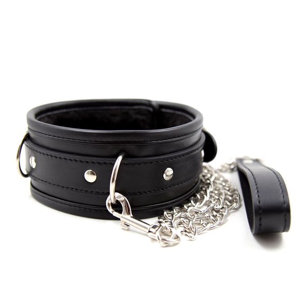 collar fetish leather collar erotic game product high leash slave quality neck bondage toys y200616 bpukr
collar fetish leather collar erotic game product high leash slave quality neck bondage toys y200616 bpukr