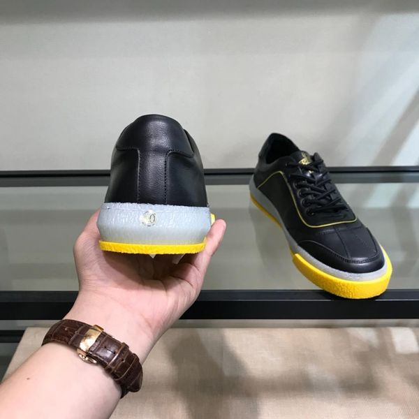 2019h new leather men's shoes street fashion casual shoes white shoes british men original box packaging 38-4411, Black
2019h new leather men's shoes street fashion casual shoes white shoes british men original box packaging 38-4411, Black