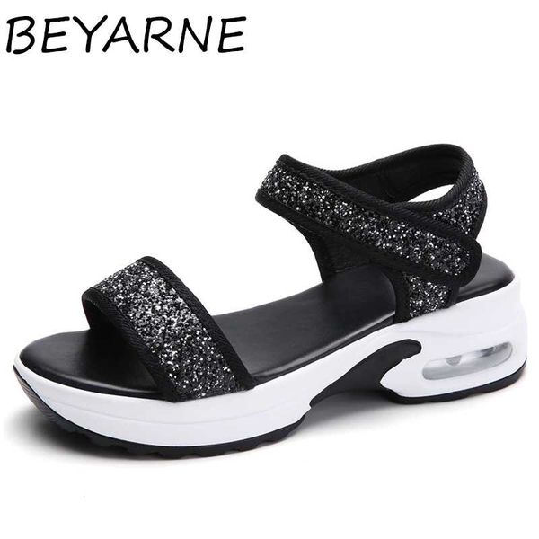 beyarne2020 new women sandals summer shiny glitter women flats woman hoop & buckle fashion platform flat shoes for woman sandals, Black
beyarne2020 new women sandals summer shiny glitter women flats woman hoop & buckle fashion platform flat shoes for woman sandals, Black
