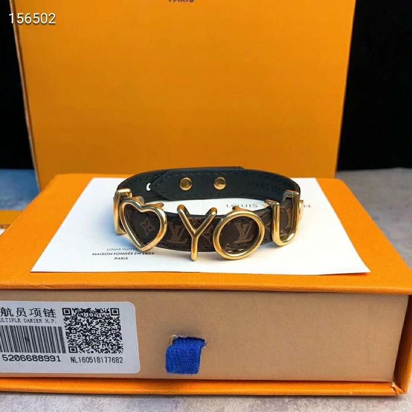 men and women's fine titanium steel jewelry wholesale boutique fashion metal letter bracelet, with box, Black
men and women's fine titanium steel jewelry wholesale boutique fashion metal letter bracelet, with box, Black