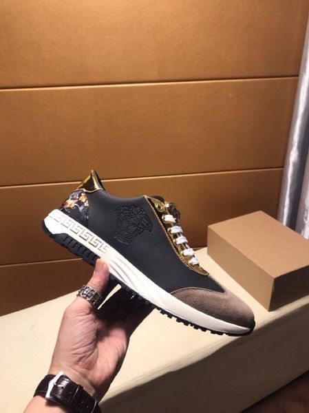 2020 luxury limited edition мужская кожа printed low-top узелок повседневная обувь, высокое качество большой размер мода открытый обувь спор, Black
2020 luxury limited edition мужская кожа printed low-top узелок повседневная обувь, высокое качество большой размер мода открытый обувь спор, Black