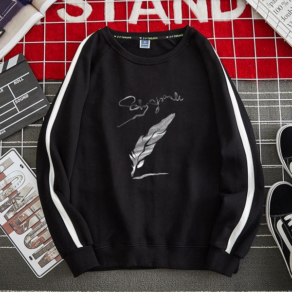 2020 men's cotton long-sleeved sweater coat trend of casual sportswear student handsome jacket custom cj1721, Black
2020 men's cotton long-sleeved sweater coat trend of casual sportswear student handsome jacket custom cj1721, Black
